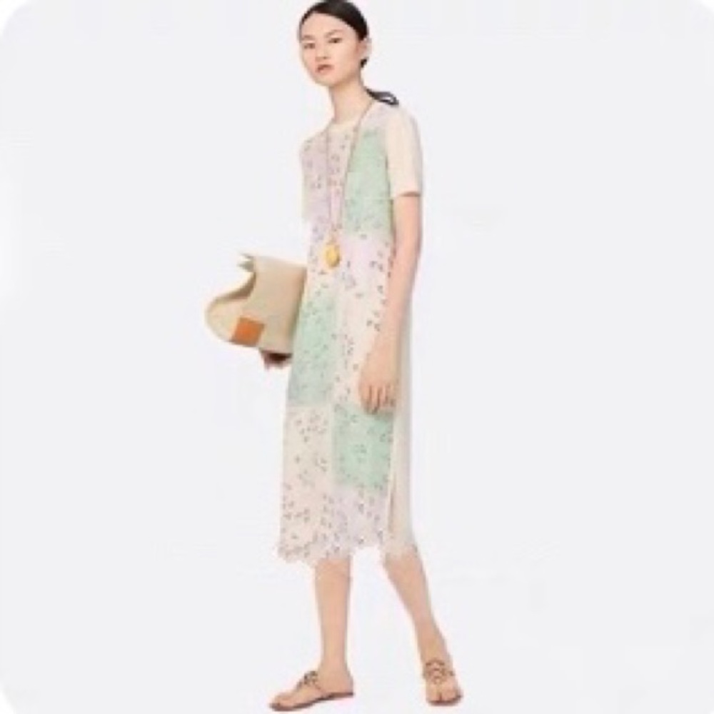 Tory Burch early bird silk wool dress